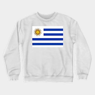 Uruguay flag Crewneck Sweatshirt